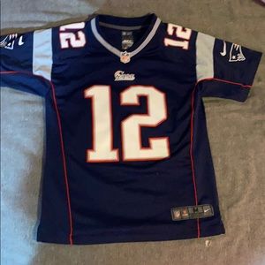 nike tom brady jersey kids medium